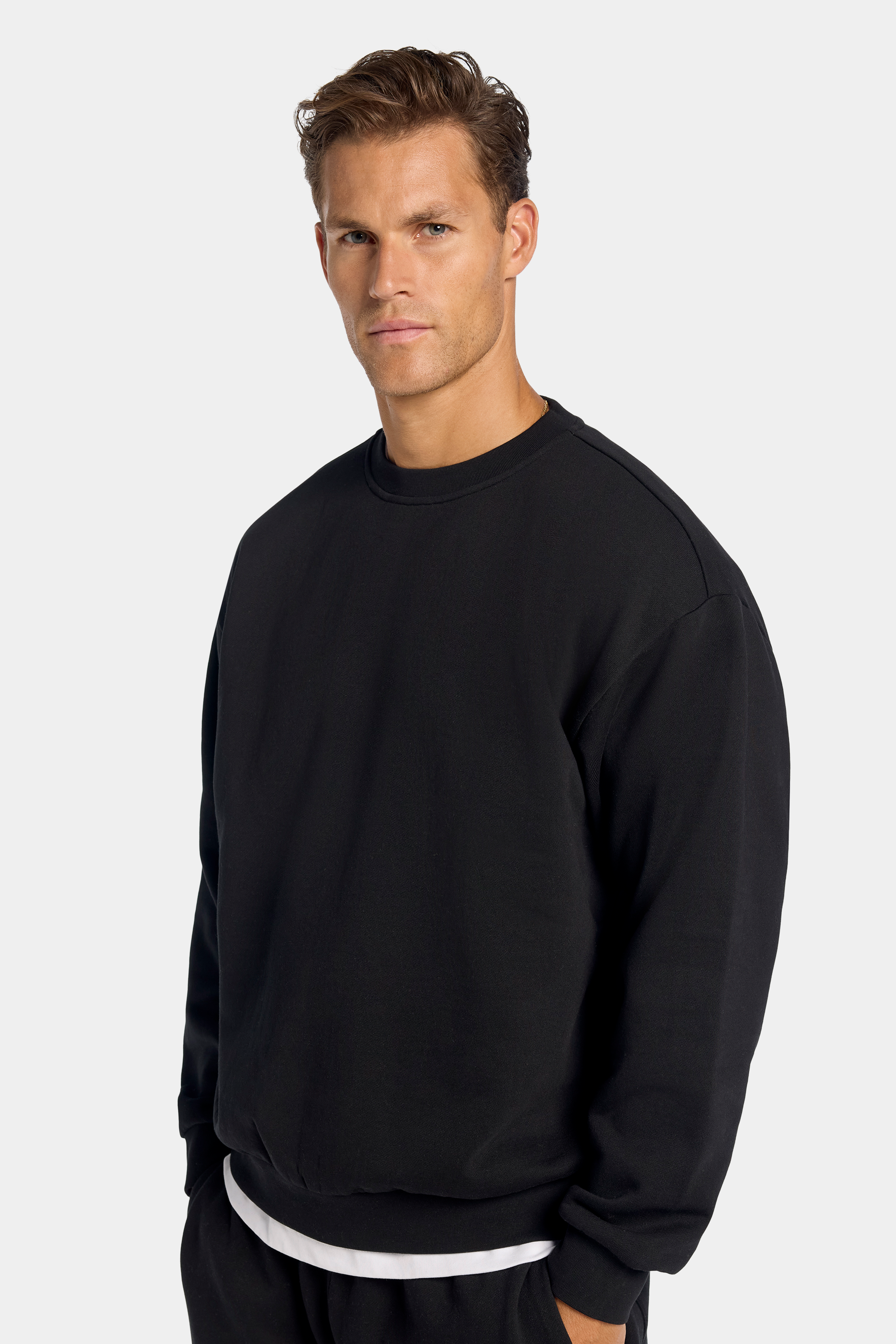 Milan Ultra-Soft Oversized Crewneck Sweater
