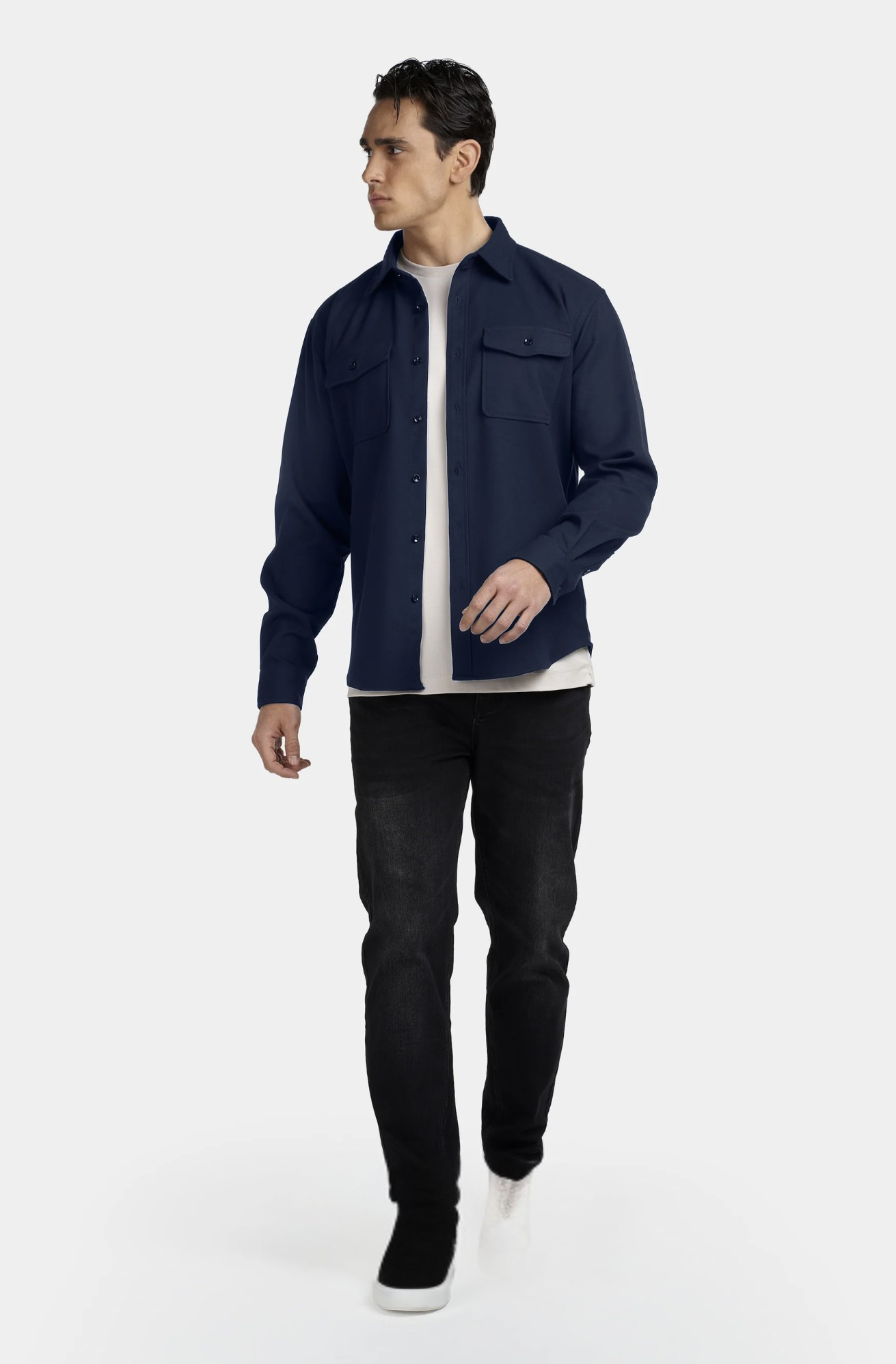 FABIO CREWNECK OVERSHIRT